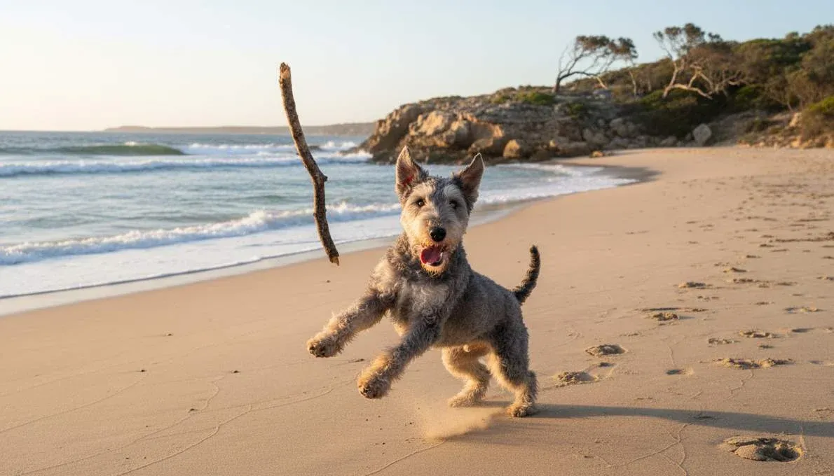 bedlington-terrier-temperament-playing Bedlington Terrier Temperament Playing