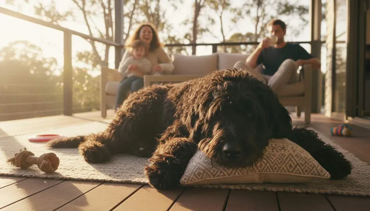 Black Russian Terrier Family Lifestyle