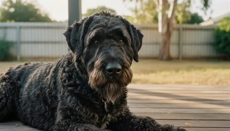 Black Russian Terrier Featured Closeup