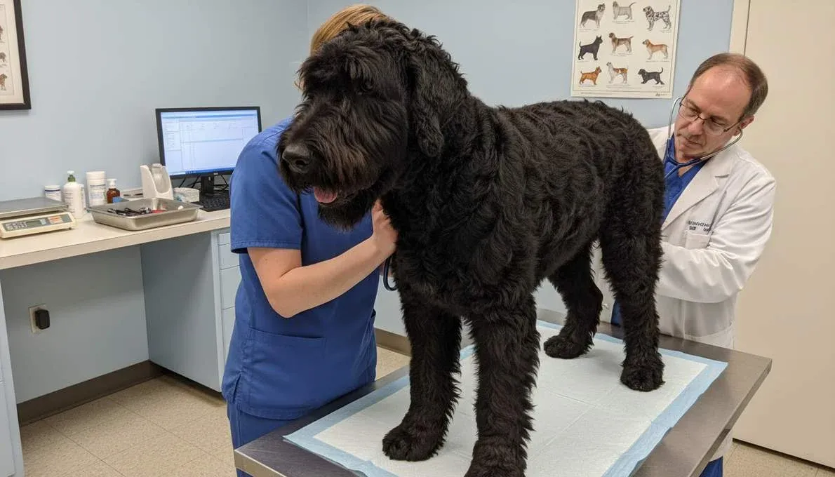 Black Russian Terrier Health Vet