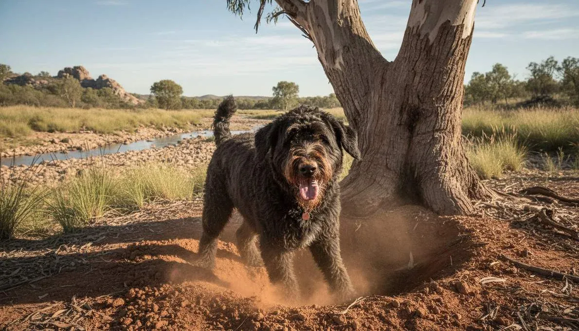 Black Russian Terrier Temperament Playing