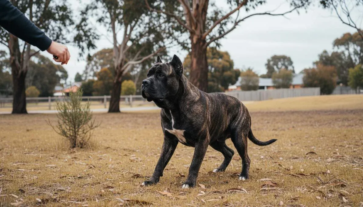 Cane Corso Training Sit