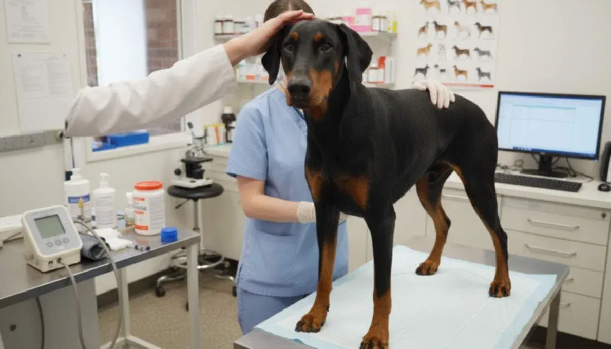 Dobermann Health Vet