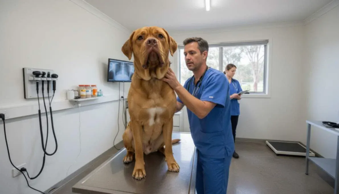 Dogue De Bordeaux Health Vet