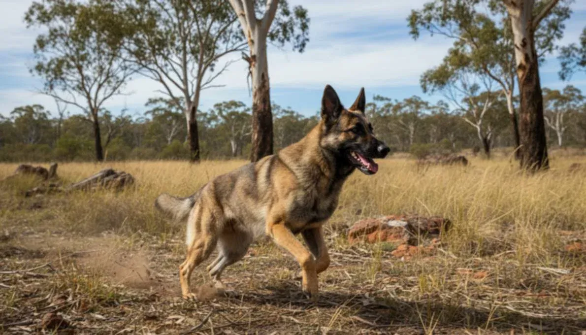 Dutch Shepherd Exercise Running