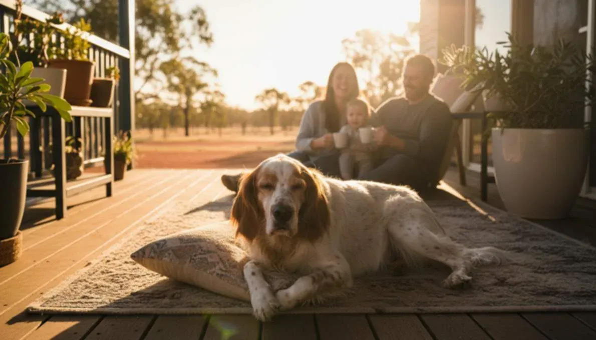 English Setter Family Lifestyle