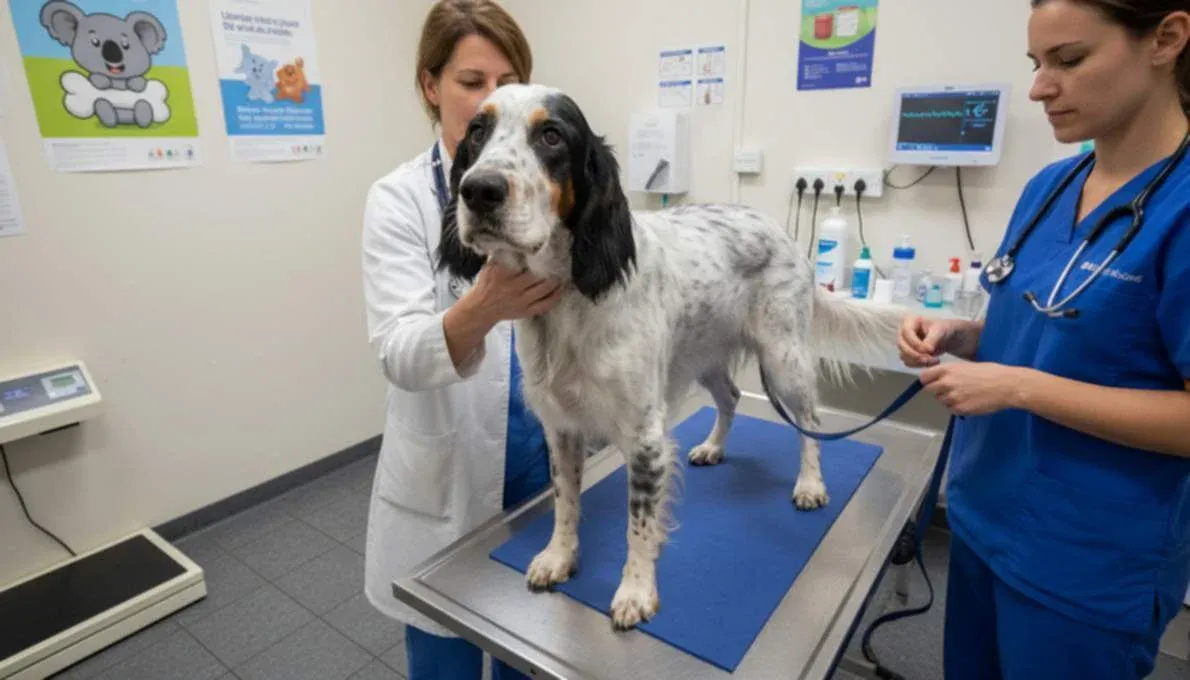 English Setter Health Vet