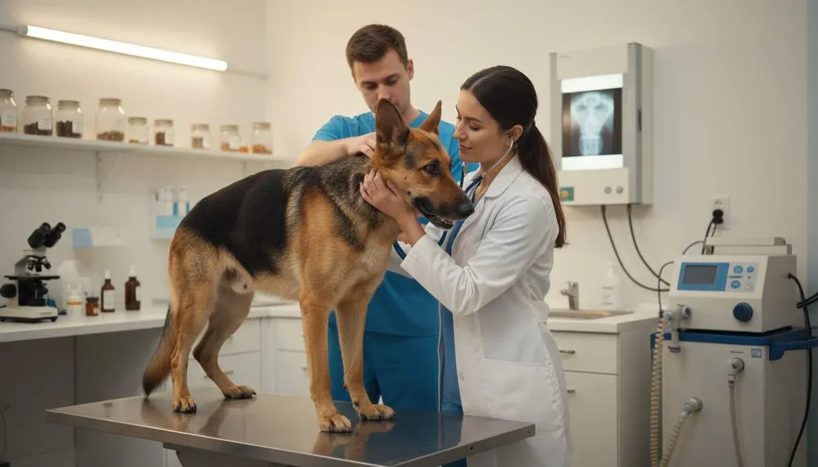 German Shepherd Health Vet