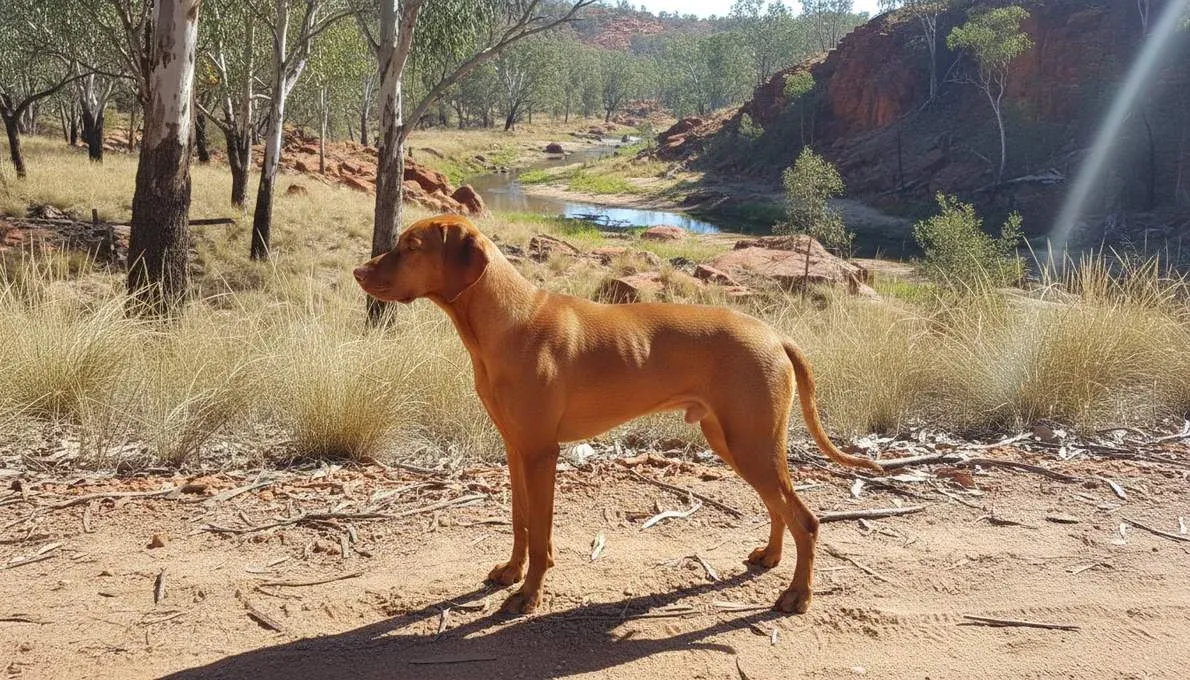 hungarian-vizsla-profile-side Hungarian Vizsla Profile Side