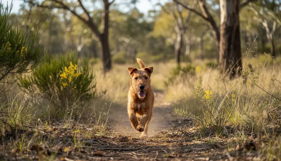 Irish Terrier Exercise Running