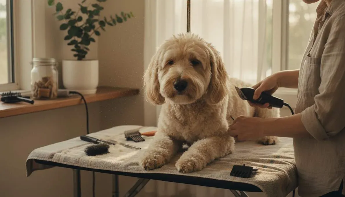 Labradoodle Grooming Brushing