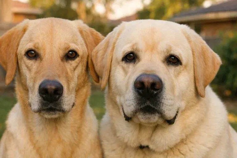 American Lab With English Lab