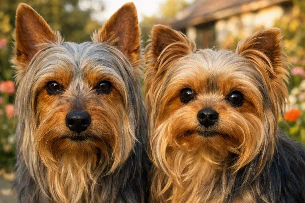 Home 7 Australian Silky Terrier With Yorkshire Terrier