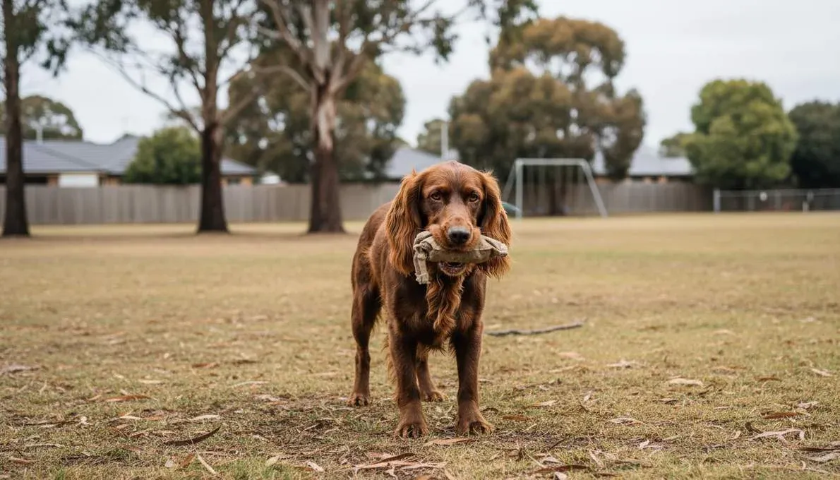 field-spaniel-training-sit Field Spaniel Training Sit