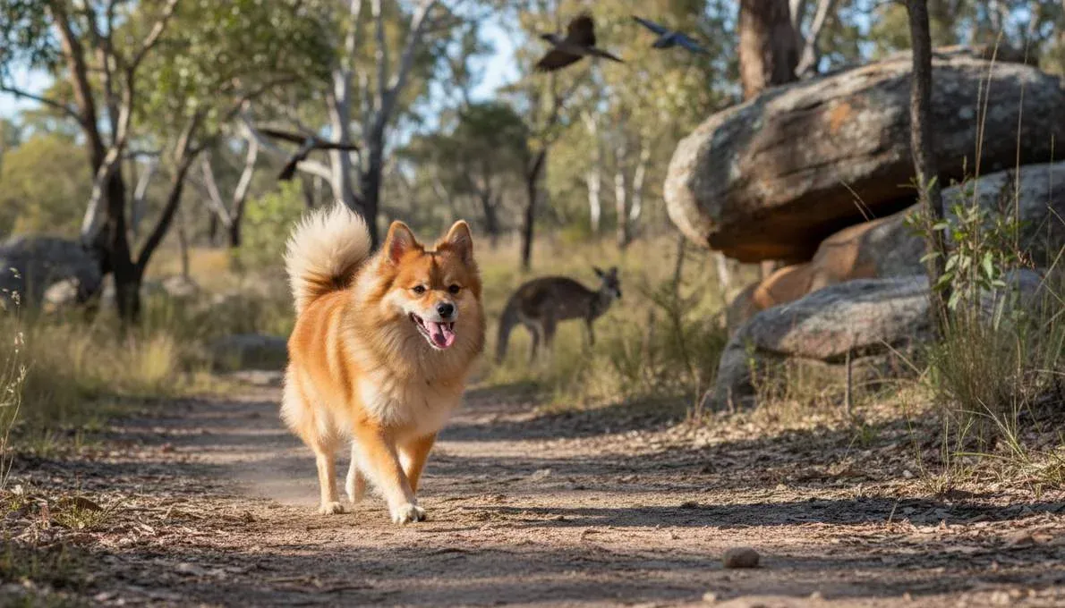 german-spitz-exercise-running German Spitz Exercise Running