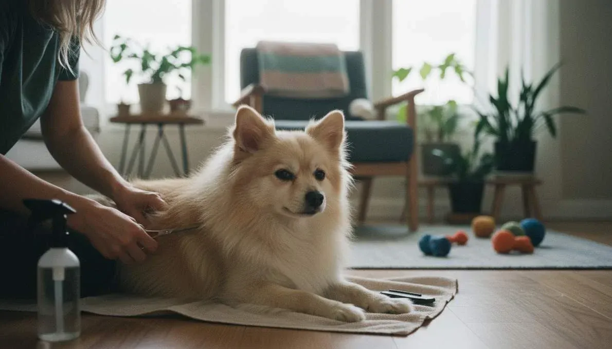 german-spitz-grooming-brushing German Spitz Grooming Brushing