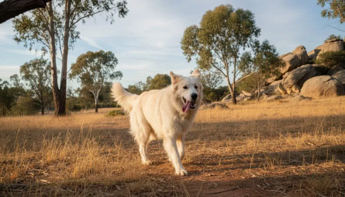 Great Pyrenees Exercise Running