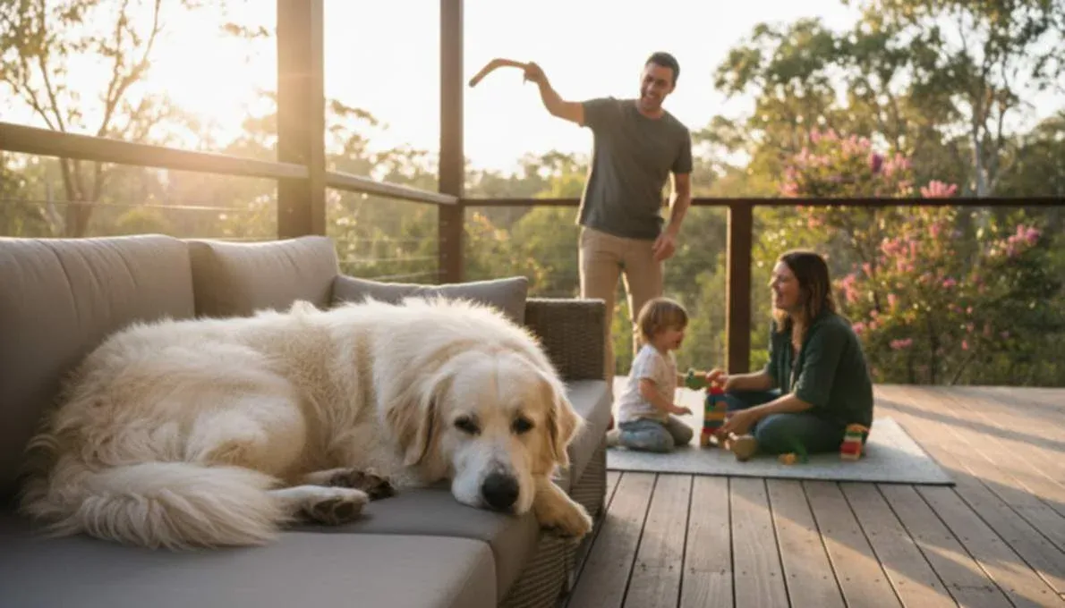 Great Pyrenees Family Lifestyle