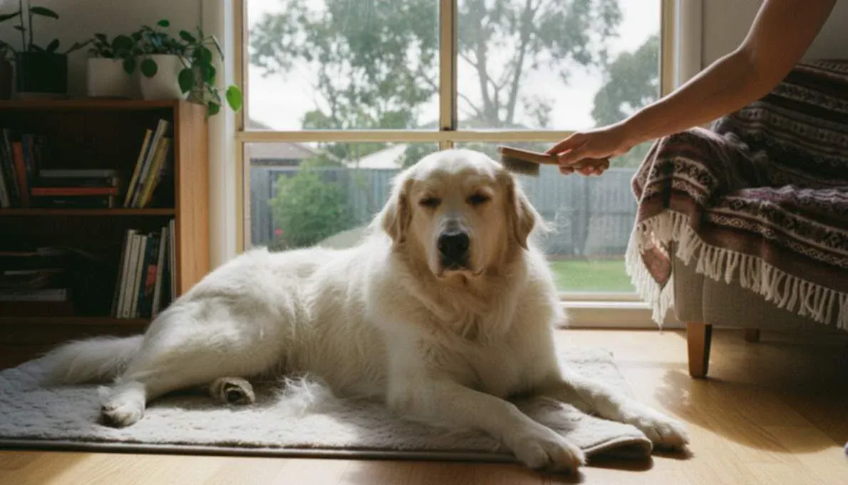 Great Pyrenees Grooming Brushing