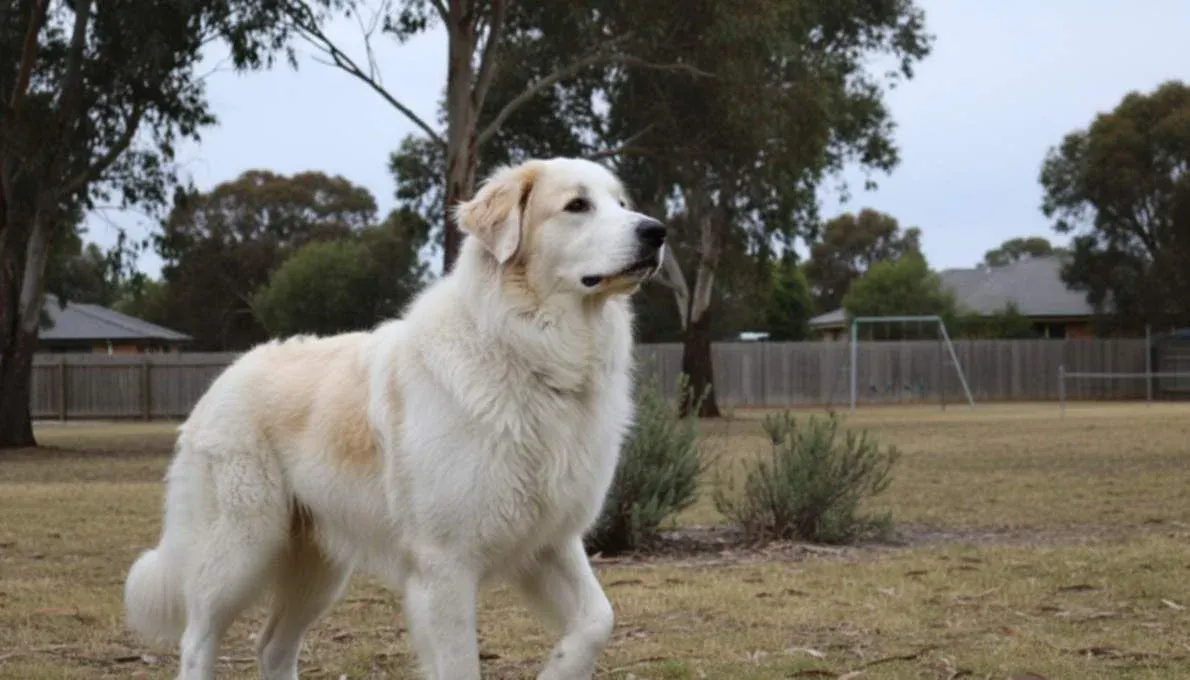 Great Pyrenees Training Sit