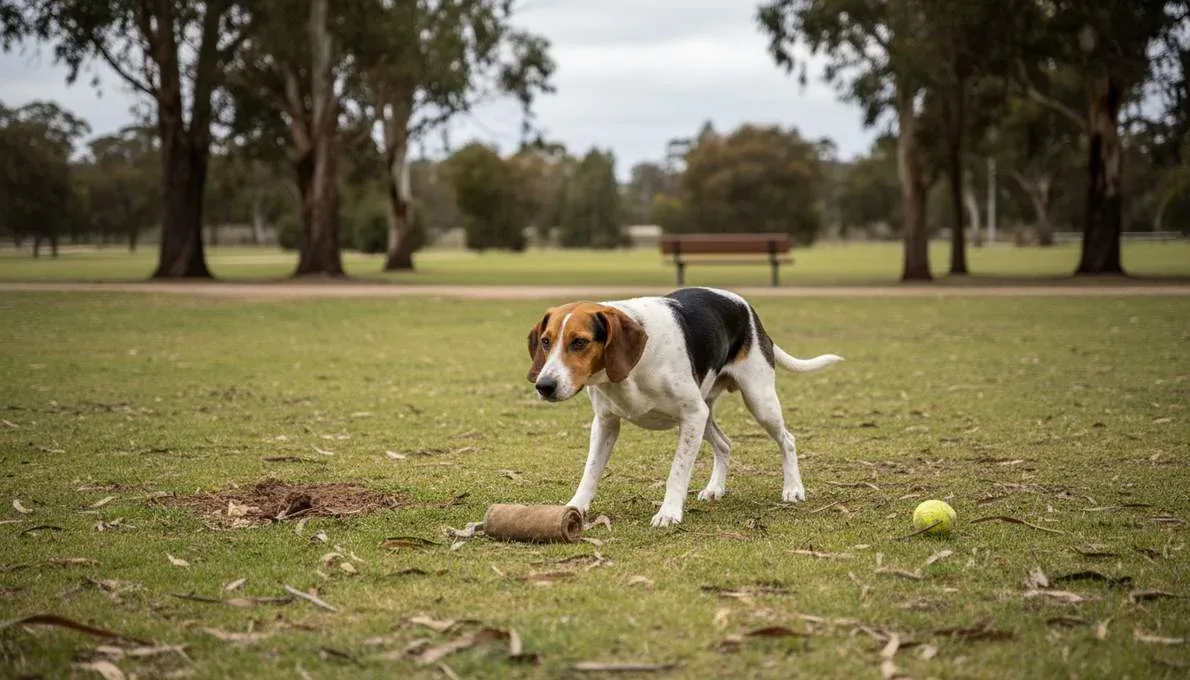 Harrier Dog Breed Training Sit