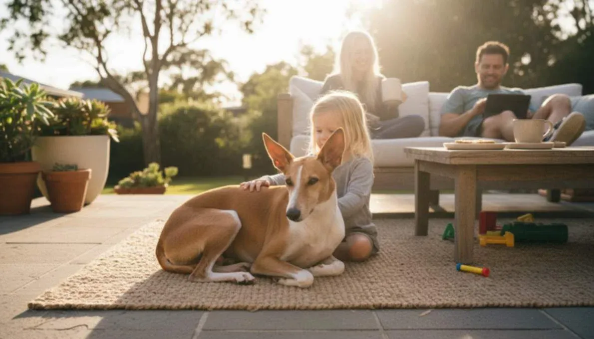Ibizan Hound Family Lifestyle