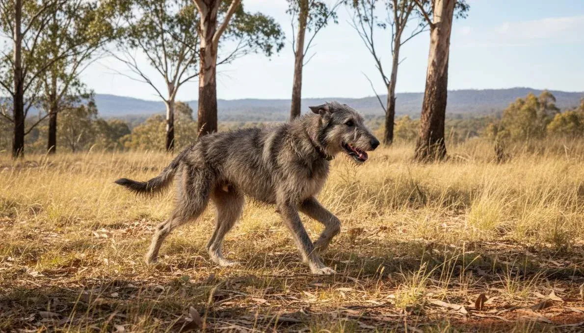 Irish Wolfhound Exercise Running