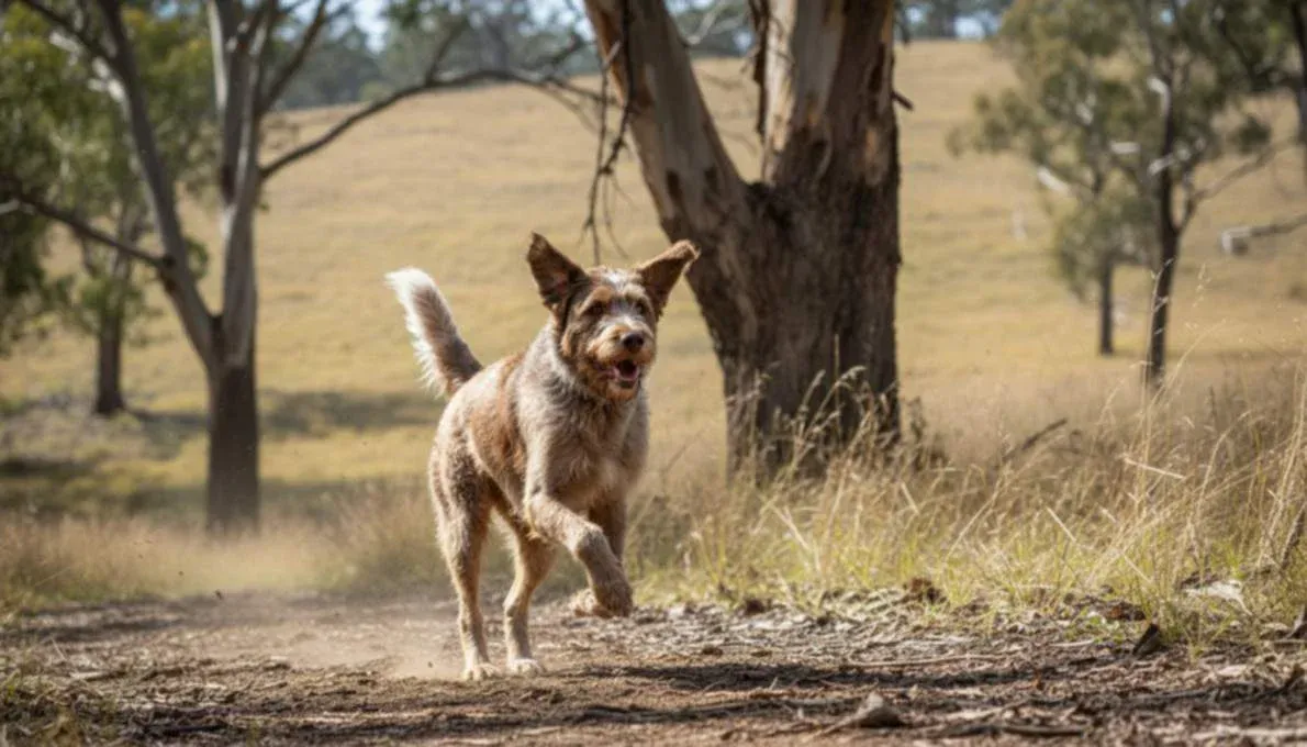Italian Spinone Exercise Running