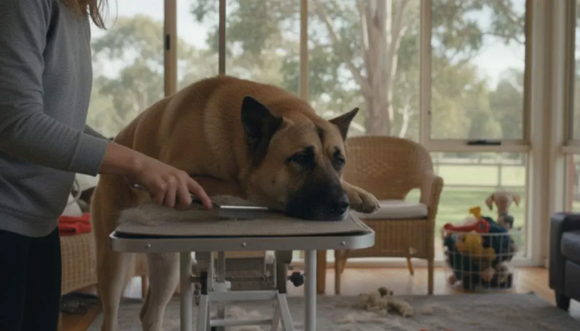 Kangal Shepherd Dog Grooming Brushing