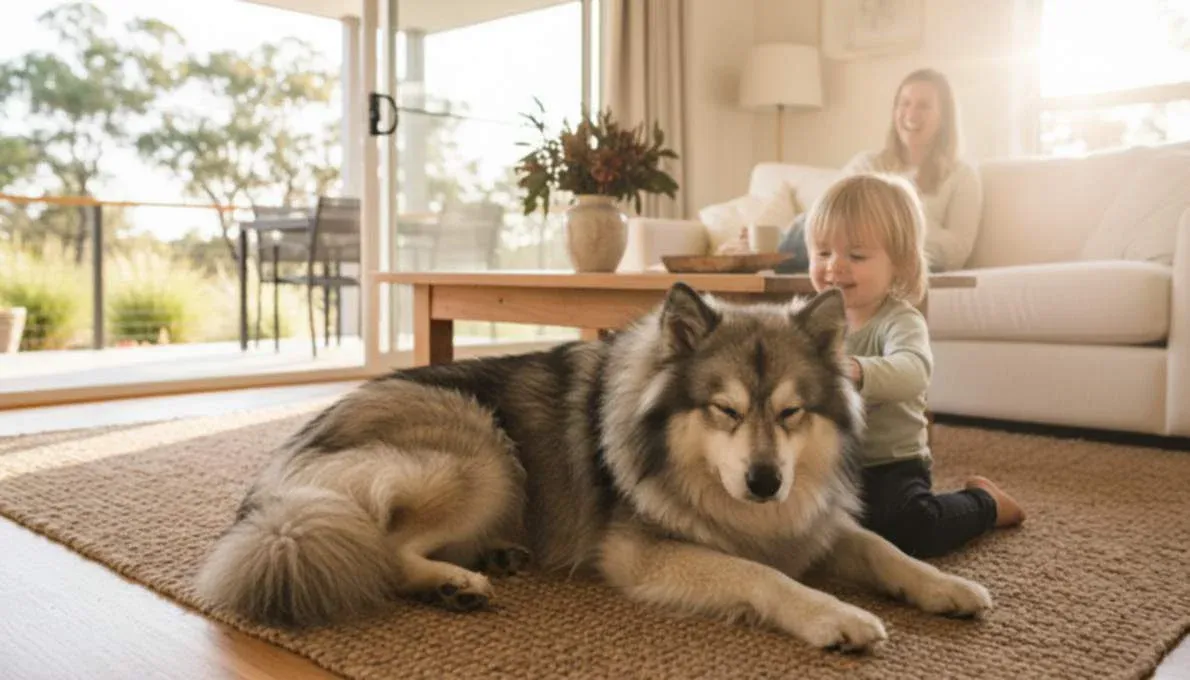 Keeshond Family Lifestyle