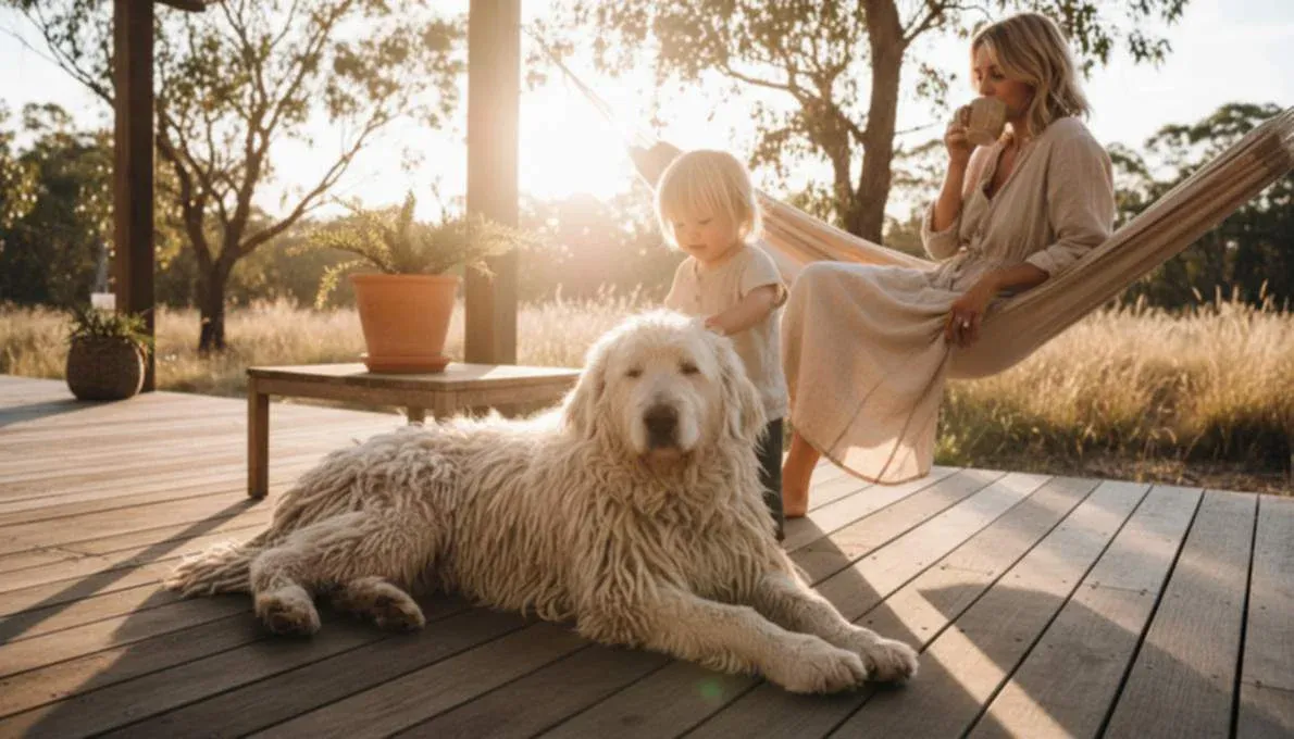 Komondor Family Lifestyle