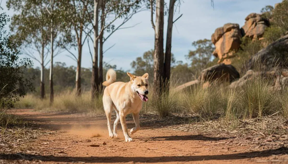 Korean Jindo Exercise Running