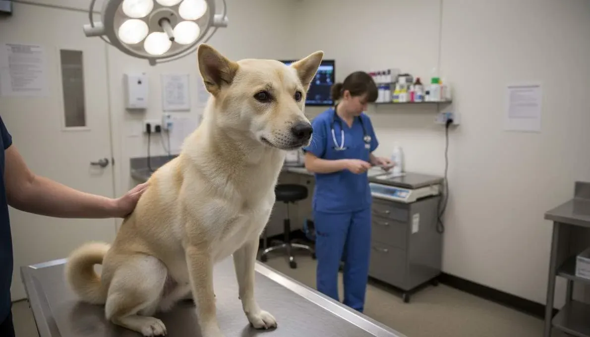 Korean Jindo Health Vet