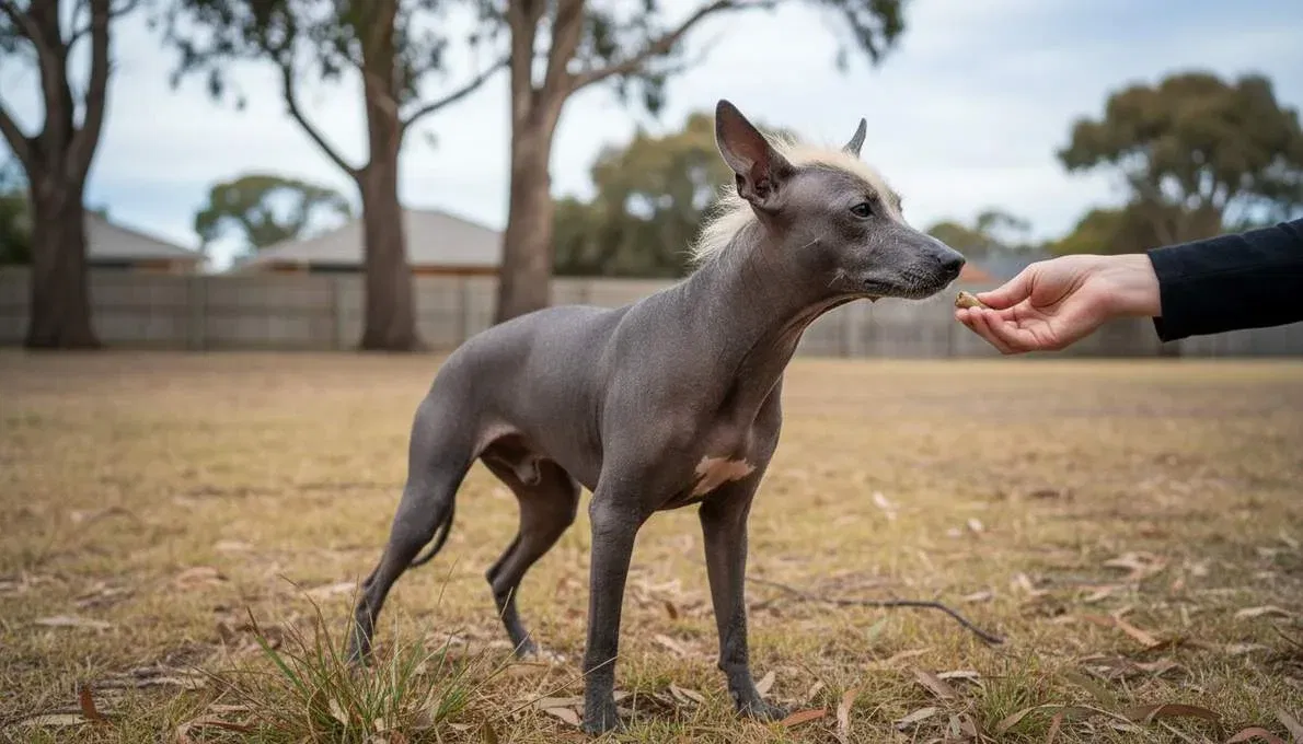 Mexican Hairless Dog Training Sit