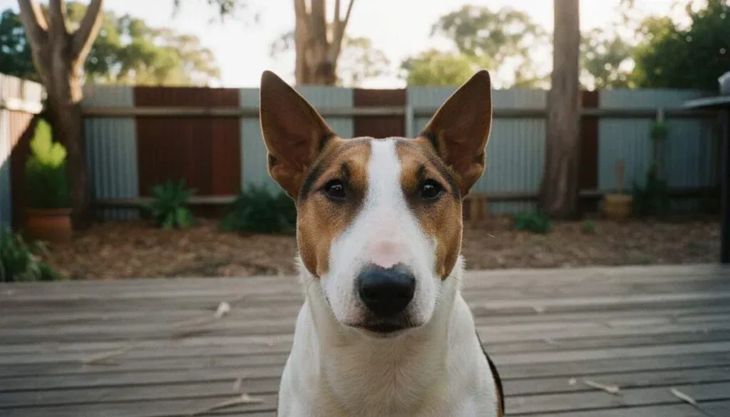 Miniature Bull Terrier Featured Closeup
