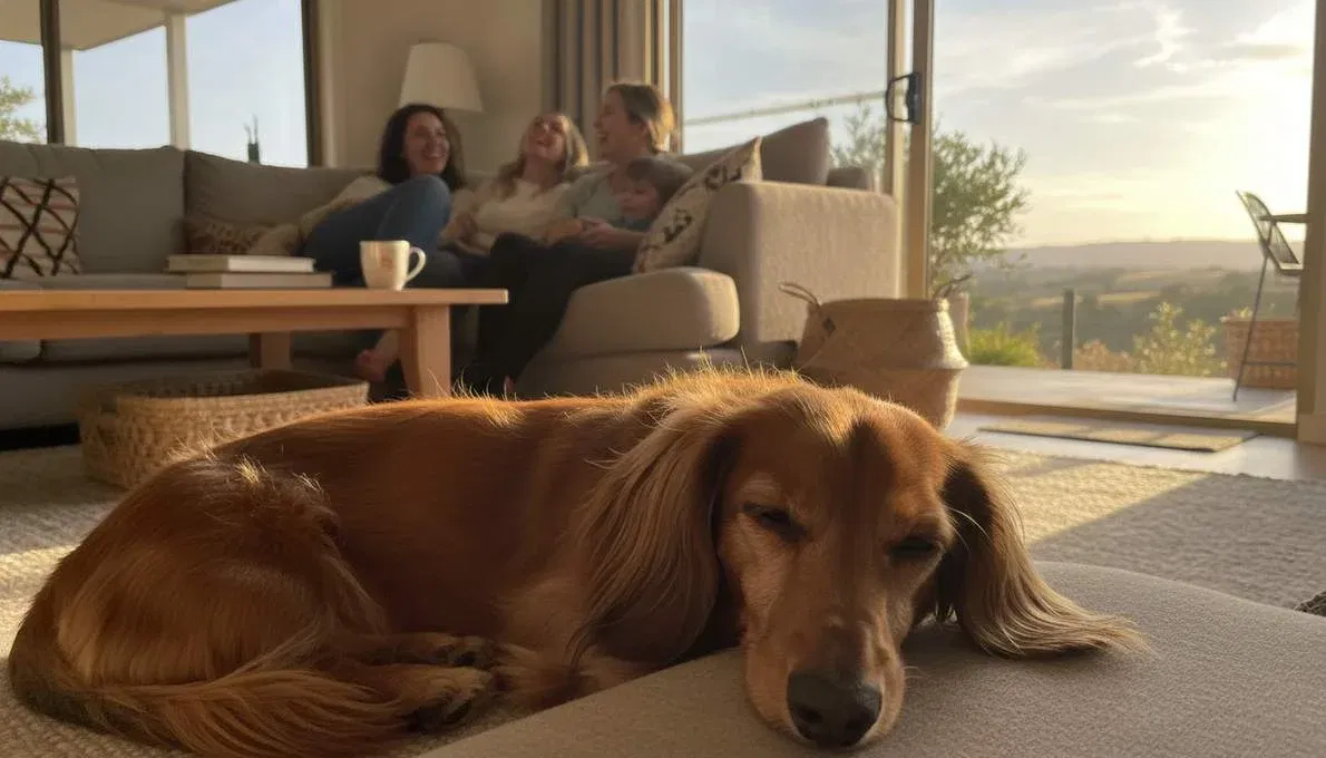 Miniature Dachshund Family Lifestyle