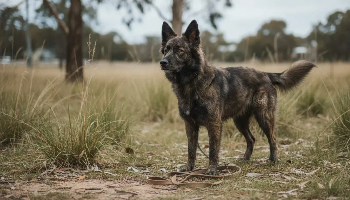 Mudi Dog Training Sit