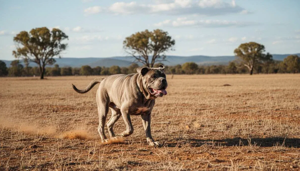 Neapolitan Mastiff Exercise Running