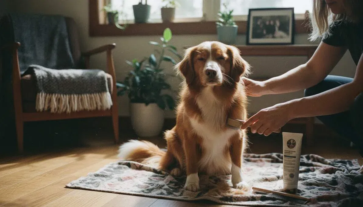 Nova Scotia Duck Tolling Retriever Grooming Brushing