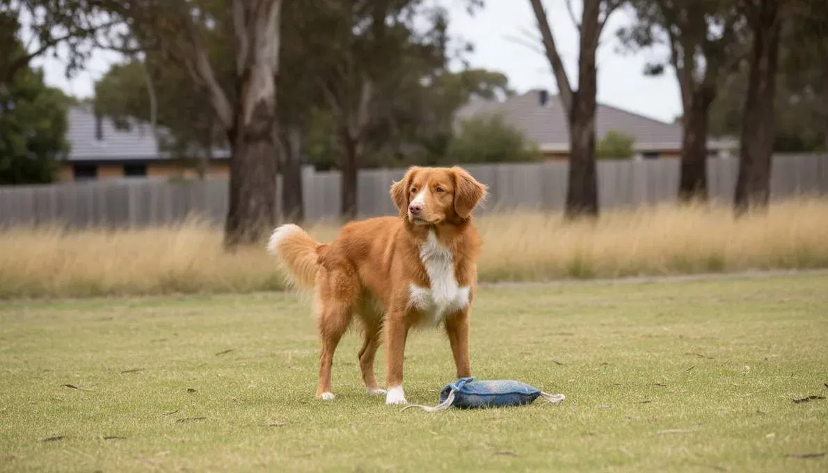 Nova Scotia Duck Tolling Retriever Training Sit