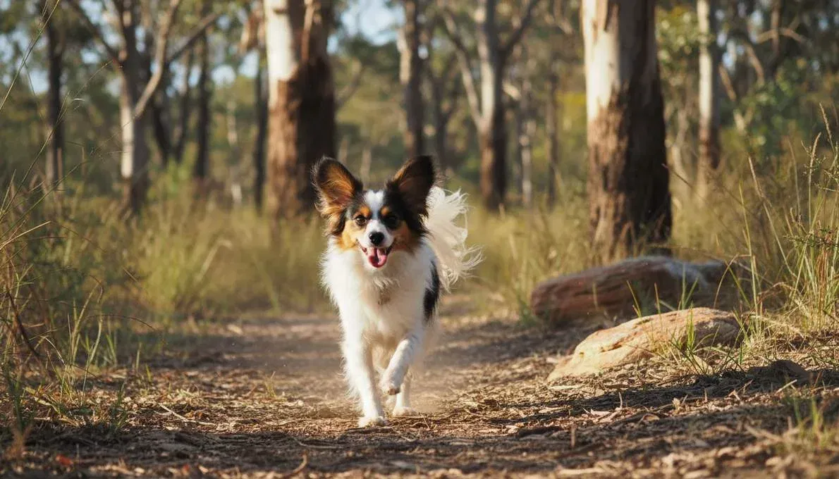 Papillon Exercise Running