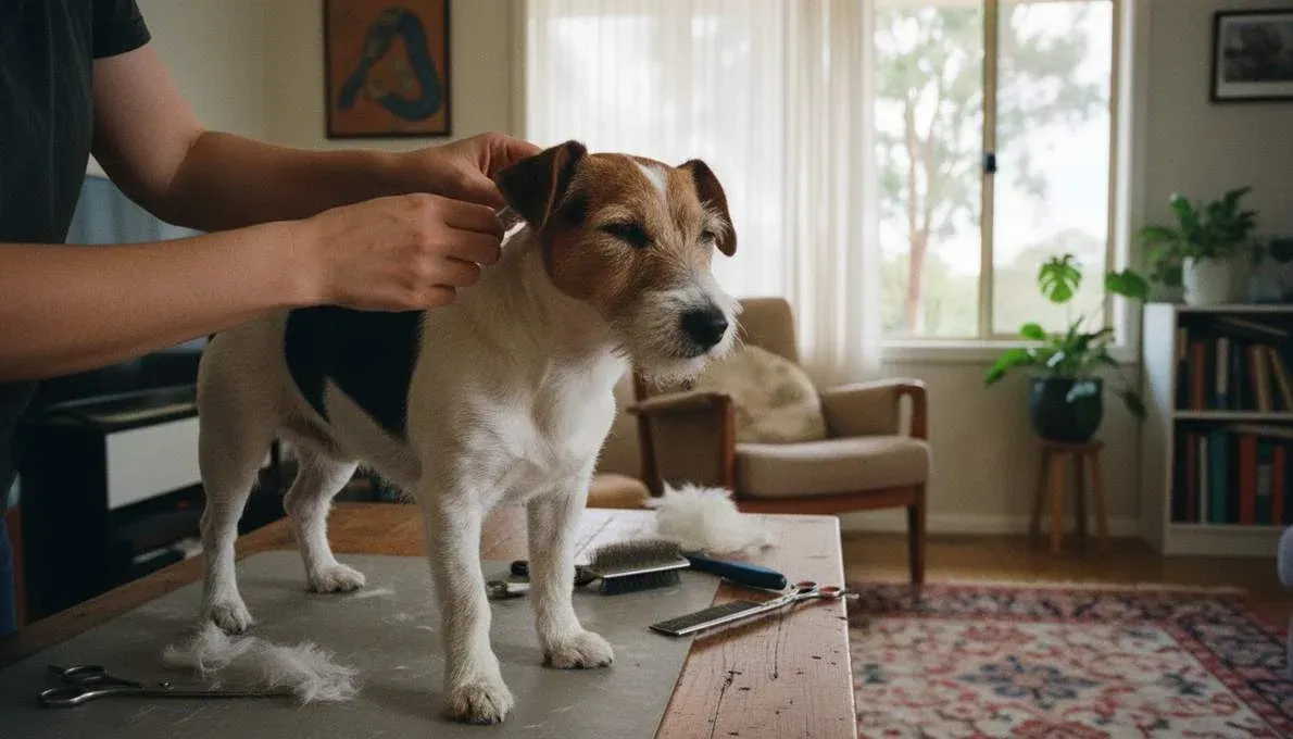 parson-russell-terrier-grooming-brushing Parson Russell Terrier Grooming Brushing