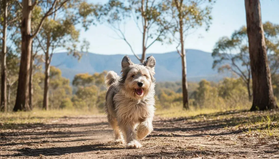 Polish Lowland Sheepdog Exercise Running
