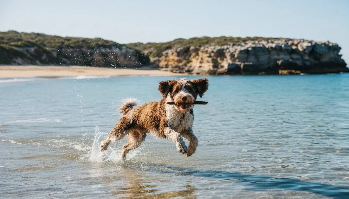 Portuguese Water Dog Temperament Playing