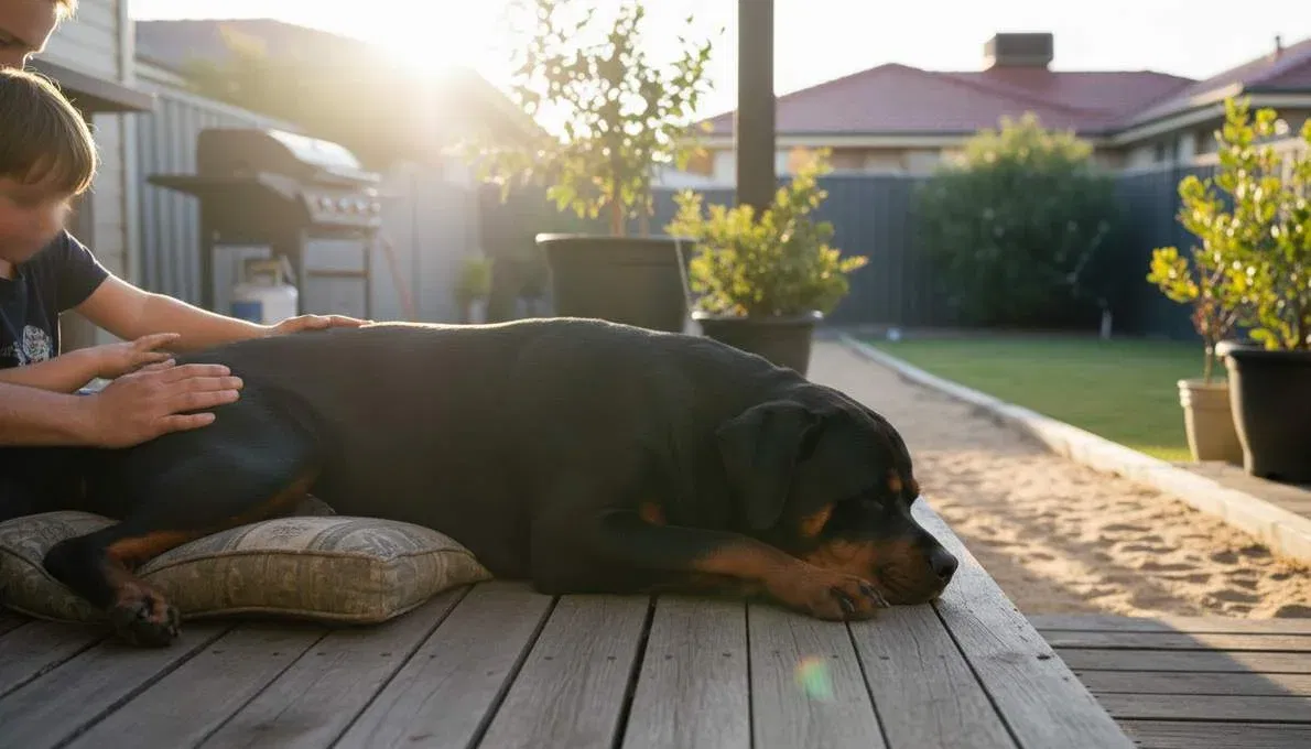 rottweiler-family-lifestyle Rottweiler Family Lifestyle