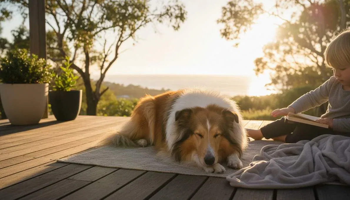 Rough Collie Family Lifestyle
