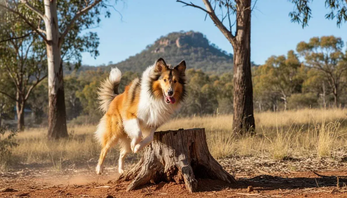 Rough Collie Temperament Playing