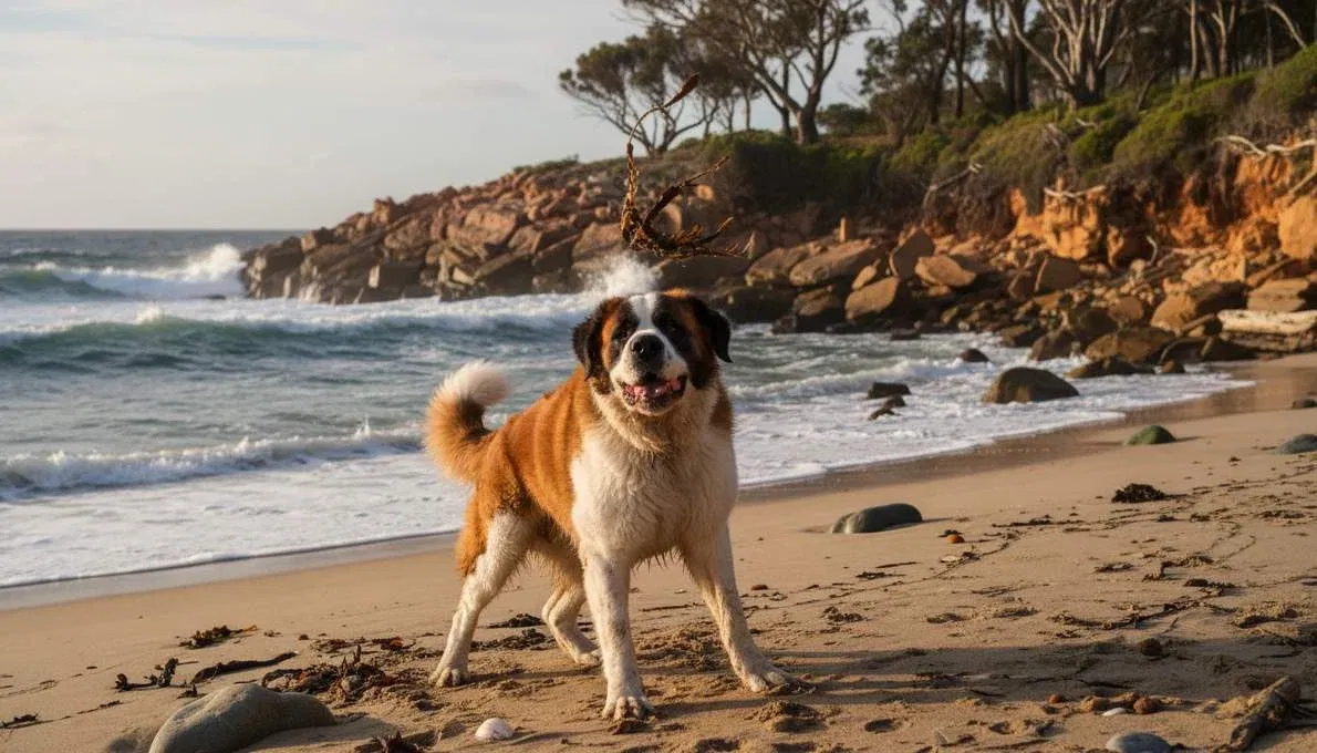 Saint Bernard Temperament Playing