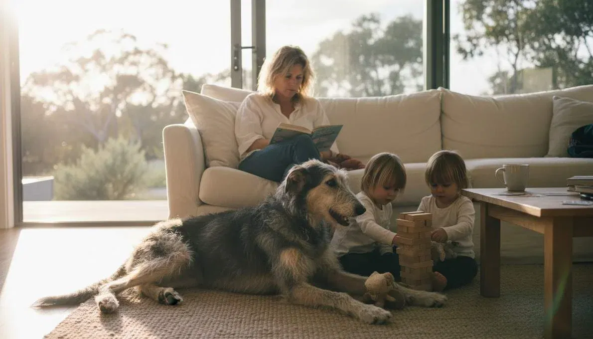 scottish-deerhound-family-lifestyle Scottish Deerhound Family Lifestyle