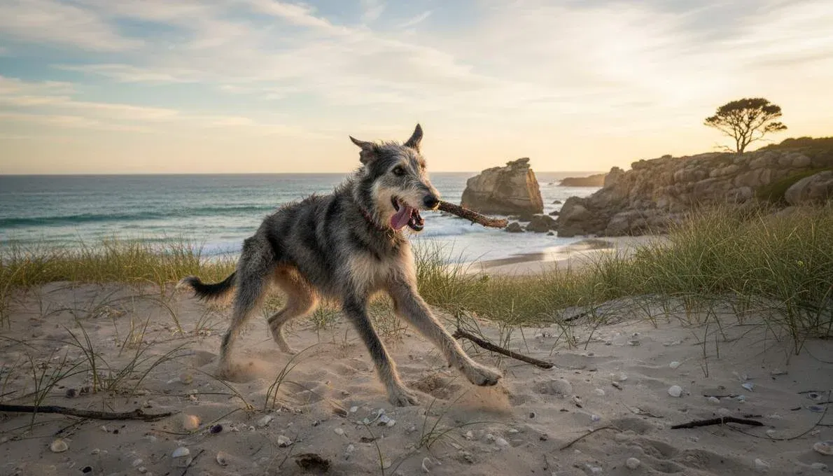 scottish-deerhound-temperament-playing Scottish Deerhound Temperament Playing